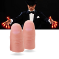 Dedo luminoso para truques de mágica da marca Newpee, brinquedo de imitação com efeito de luz para apresentações mágicas.