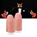 Dedo luminoso para truques de mágica da marca Newpee, brinquedo de imitação com efeito de luz para apresentações mágicas.