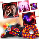 Dedinho luminoso para truques de mágica, brinquedo de imitação da marca Newpee, com efeito de brilho na imagem.