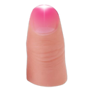 Dedo luminoso rosa para truques de mágica, brinquedo de imitação da marca Newpee, com efeito de luz brilhante e divertido.