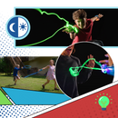 Brinquedo lança-teia de aranha com luzes, brinquedo de armas e gadgets da Maxpower, iluminando a aventura com teia brilhante