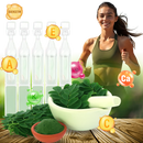 Suplemento de Moringa em gotas da marca Glp-1 Drops, produto de nutrição fitness com gotas de planta natural.