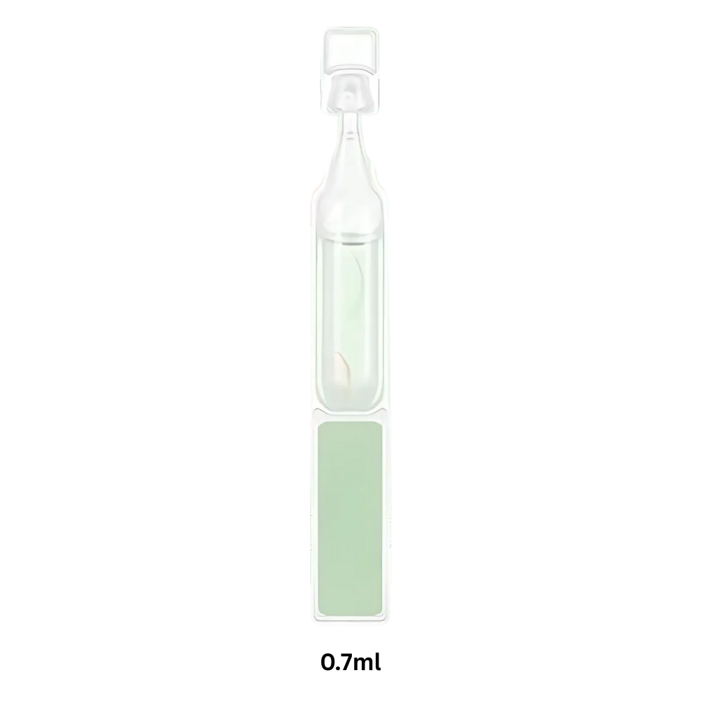 Suplemento de Moringa em gotas da Glp-1 Drops, para fitness e nutrição, frasco com gotas verdes e conta gotas na imagem.