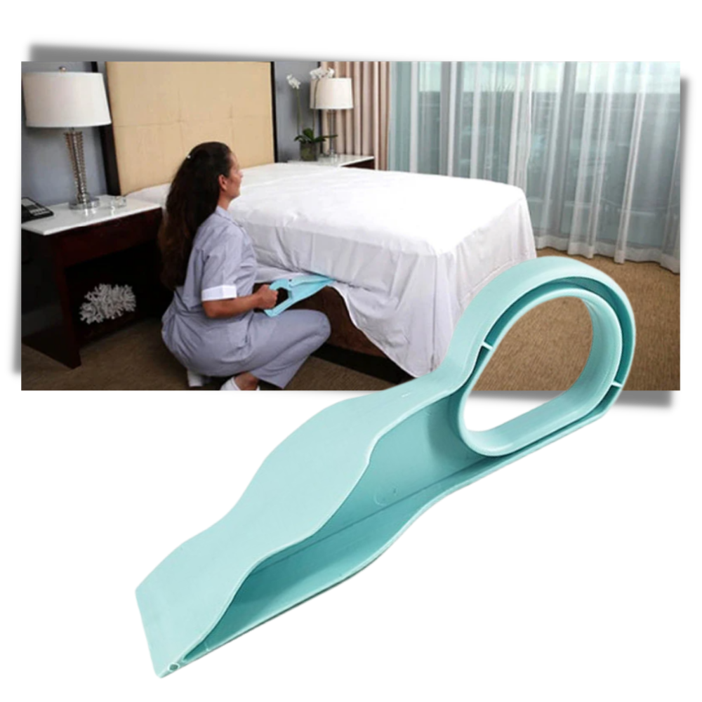 Conjunto de 2 relevadores de colchão Great para facilitar o levantamento de camas, com acabamento verde.