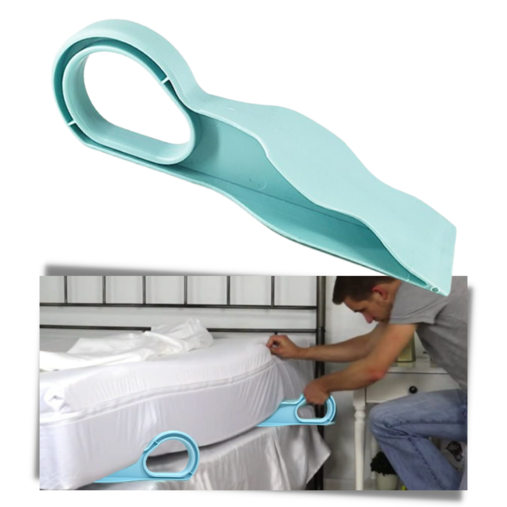 Conjunto de 2 releveurs de colchão Great, acessório para facilitar o levantamento de camas e facilitar o sono.
