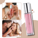 Parfum aux phéromones Green Cosmos pour hommes, longue durée, flacon élégant avec étiquette verte et design moderne.