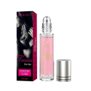 Parfum aux phéromones Green Cosmos para homens, embalagem com frasco elegante, destaque na embalagem e rótulo do produto.