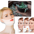 Máscara facial liftante e emagrecedora da Gukom, produto de cosméticos para rejuvenescimento e firmeza da pele.