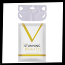 Máscara facial lifting e emagrecedora da Gukom, máscara de cosméticos para tonificação e rejuvenescimento da pele.