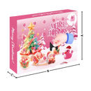 Calendário de Advento de Patinhos temática de Halloween e Natal, decorativo para festas sazonais, marca Tagold.