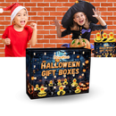 Calendário de Advento com patinhos temáticos de Halloween e Natal, decoração sazonal da marca Tagold.