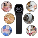 Dispositivo portátil de terapia por infravermelho da Kts para animais de estimação, usado para aliviar dores e melhorar a saúde dos pets.
