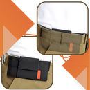 Saco de cintura discreto Uto para celular, acessório compacto para usar na cintura e guardar o telefone de forma prática.