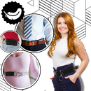 Estojo de cintura Uto para celular, acessório leve para bolsas e carteiras, com design prático e discreto.