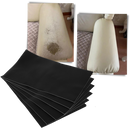 Patch de reparação em couro preto auto-adesivo da marca Hangaoda, ideal para consertos de couro em projetos de artesanato.