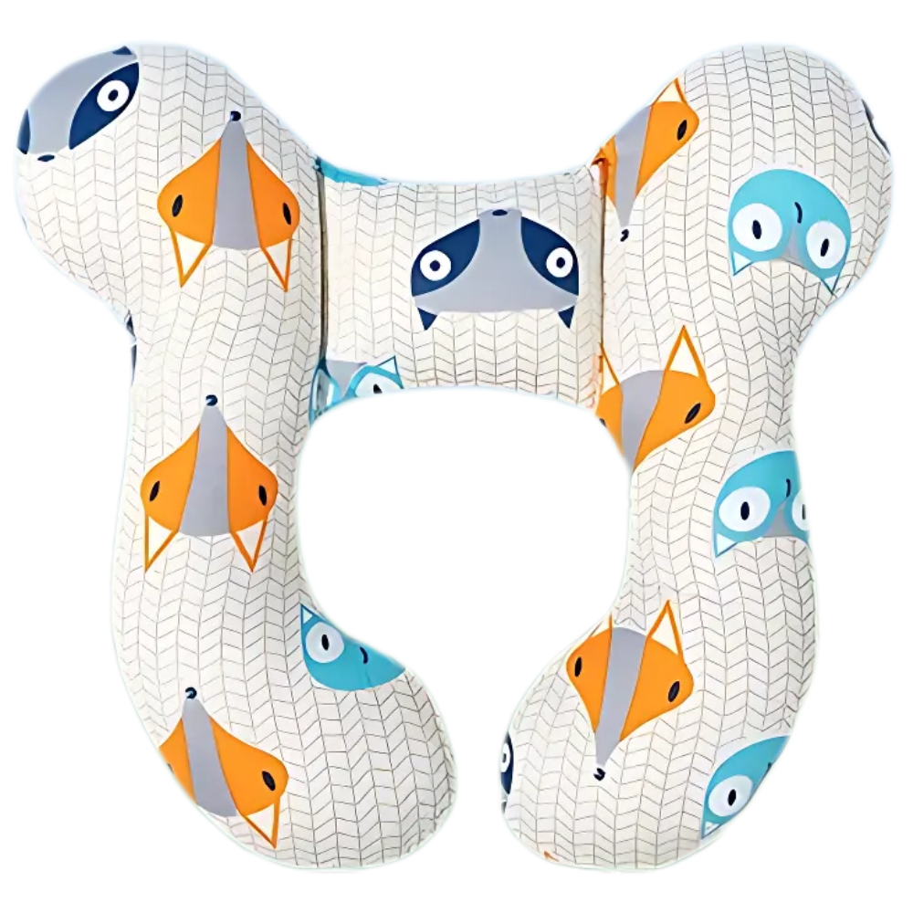 Coussin para bebê da marca Hardlegix, acessório de assento auto com estampa de raposa, confortável para bebês e crianças pequenas