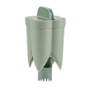 Cortador de sementes de frutas e legumes inofensivo da EA94574, utensílio de cozinha para remover sementes com segurança.
