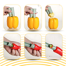 Dénoyauteur inofensivo de frutas e legumes da marca EA94574, utensílio de cozinha para remover sementes com conforto