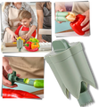 Aparelho de cozinha EA94574 para remover sementes de frutas e legumes de forma segura, com design compacto e eficiente.