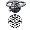 Brinquedo spinner volante preto da marca Harupink, brinquedo de atividade para crianças, com design colorido e divertido.