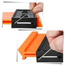 Jauge de duplication de contour Harupink, outil de mesure pour détection précise, longueur de 12 cm, outil de mesure et détecteur.