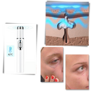 Stylo de terapia de pele com luz azul da marca Health&Beauty-Manufacturer, usado em luminoterapia para cuidados faciais.