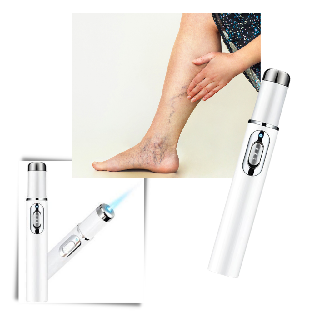 Lâmpada de luminoterapia Health&Beauty-Manufacturer para terapia de pele com luz azul, portátil e eficaz para tratamentos faciais.