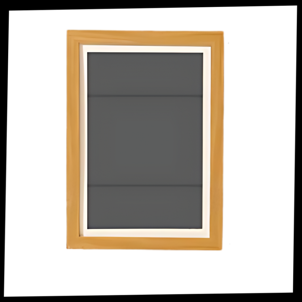 Quadro de foto HearthSong Lil Davinci com acabamento liso, moldura branca para exibir fotos com estilo e elegância.