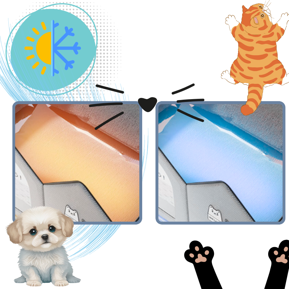 Casa para gatos com isolamento térmico refletivo, acessório para pets da marca Senhu, ideal para manter o conforto dos felinos