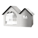 Casa para gatos com isolamento térmico refletivo da Senhu, com paredes resistentes e espaço confortável para pets.