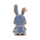Suporte para telefone Bunny da Henry Store, suporte de telefonia vermelho com design fofo para uso em mesa.