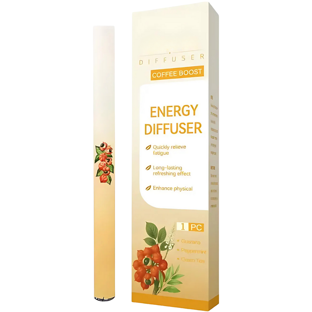 Inalação com bastão de ervas à base de molène e guaraná da Qaquu, ideal para cuidados respiratórios naturais.