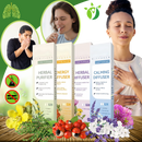 Baston de cuidado respiratório Qaquu com base de molène, inalador natural e herbal para aliviar sintomas respiratórios.