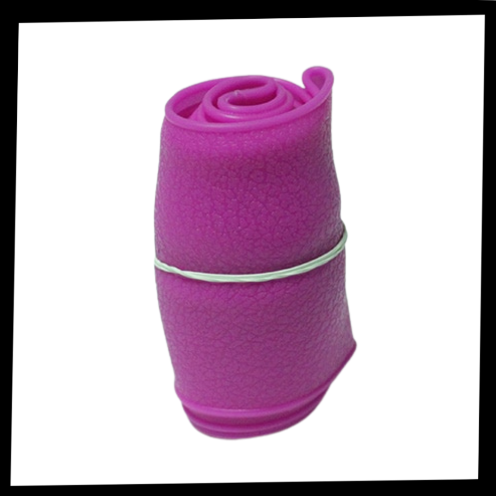 Couvre-volant em silicone rosa da Heshun para veículos, ideal para manutenção e decoração do interior do carro.
