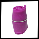 Couvre-volant em silicone rosa da Heshun para veículos, ideal para manutenção e decoração do interior do carro.