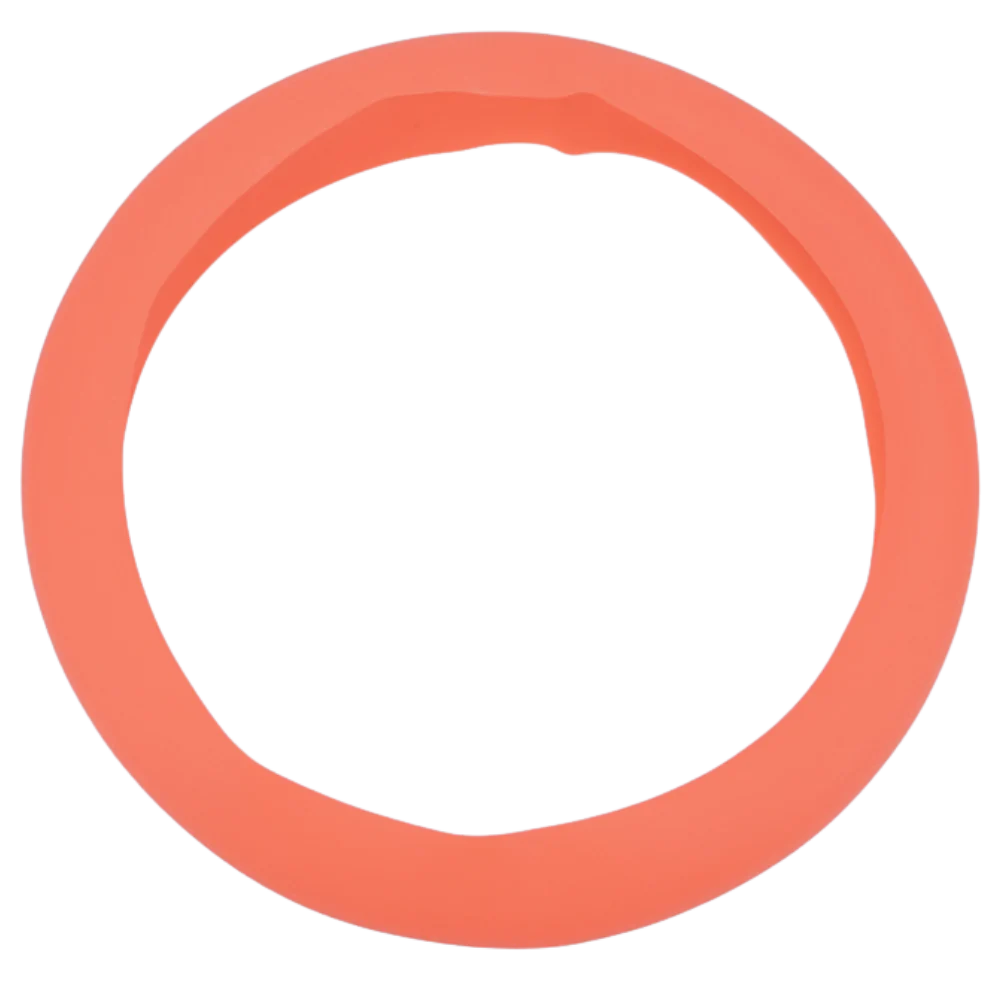 Couvre-volante em silicone rosa para veículos, acessório de decoração e manutenção de carros, marca Heshun.