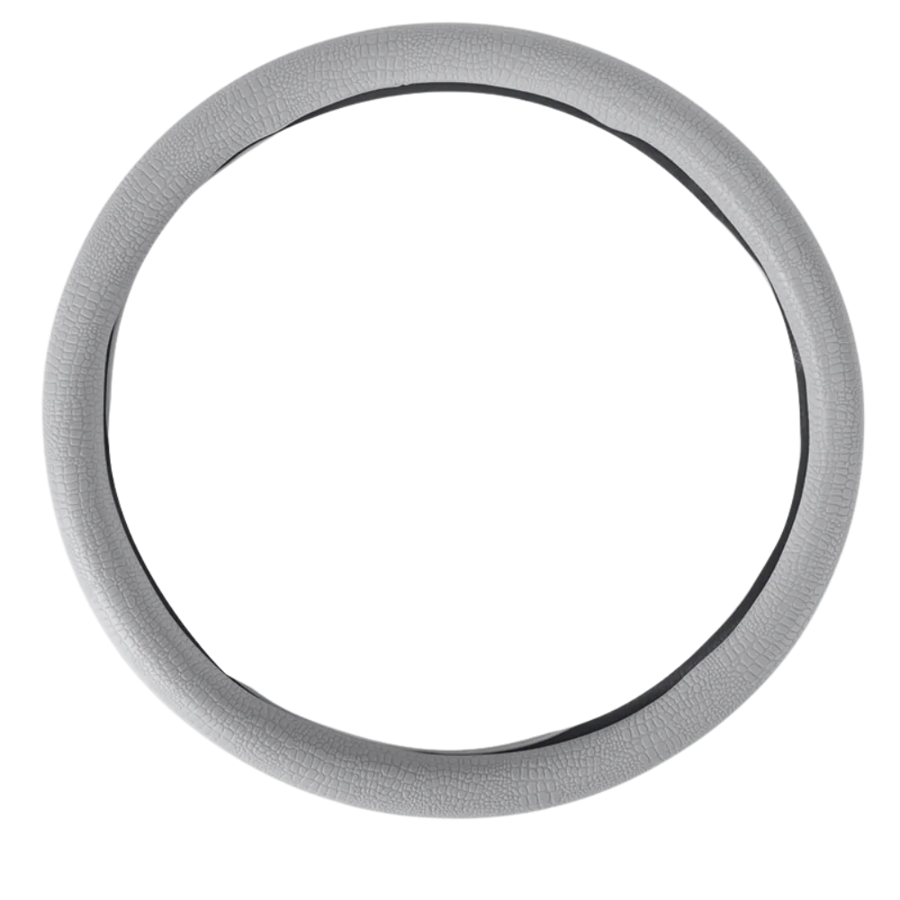 Couvre-volante em silicone rosa para veículos, acessório de manutenção e decoração, marca Heshun, ajustado ao volante do carro.