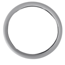 Couvre-volante em silicone rosa para veículos, acessório de manutenção e decoração, marca Heshun, ajustado ao volante do carro.