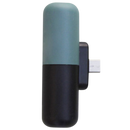 Carregador portátil em forma de cápsula amarelo Hesxuno, compacto e leve, ideal para recarregar dispositivos móveis.