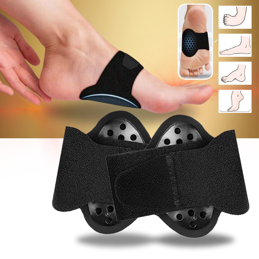 Suporte de arco para alinhamento dos pés da marca One & Only, ideal para cuidado e suporte dos pés.
