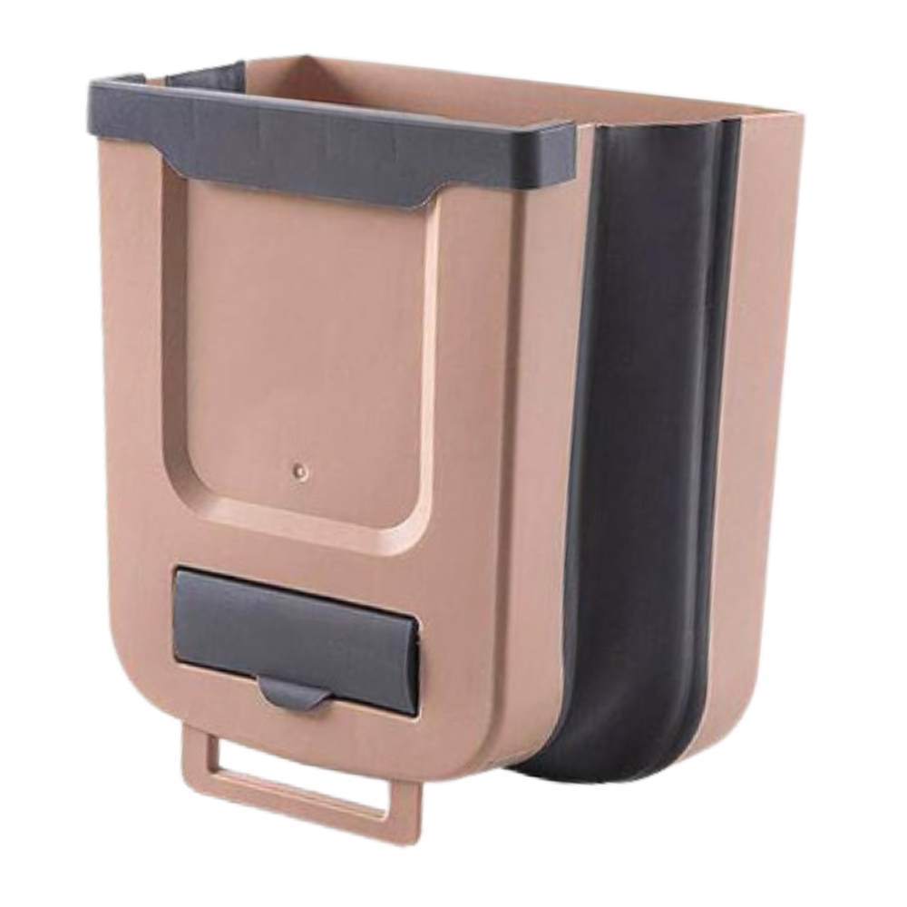 Lixeira dobrável de alta capacidade de 10L da Savlot para descarte de resíduos, com design compacto e resistente.