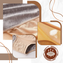 Calcinha de alta cintura para incontinência urinária da Twifer, confortável, modelo para controle de incontinência feminina.