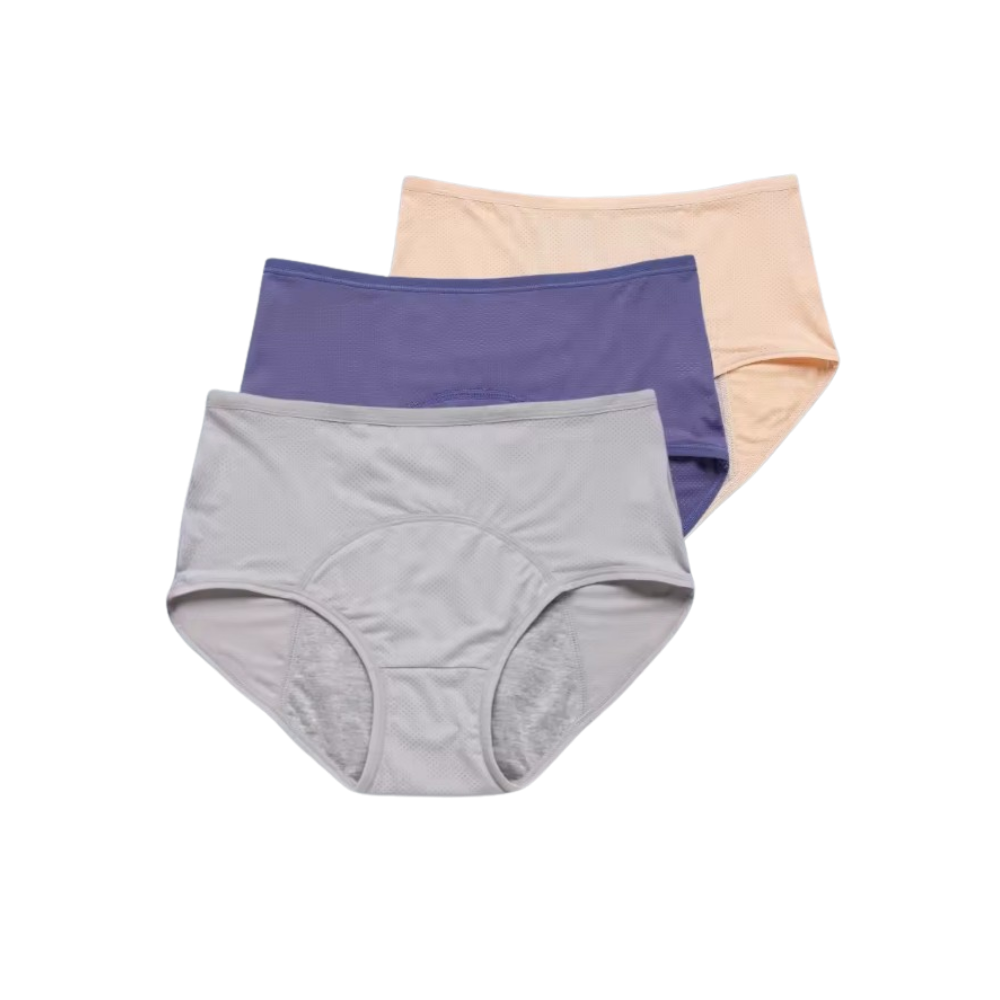 Calcinha de alta cintura para incontinência urinária Twifer, produto para controle de incontinência, com design confortável e discreto.