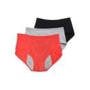 Cueca culotte de alta cintura para incontinência urinária, marca Twifer, com acabamento confortável e proteção eficaz.