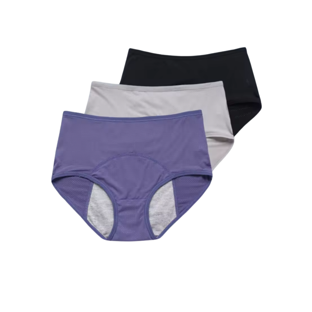 Roupão culotte alta cintura para incontinência urinária da marca Twifer, confortável e discreta para controle de incontinência.