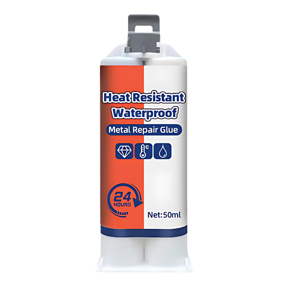 Cola forte e impermeável Hilabee para reparo de metal, cola e adesivos de construção de 50g.