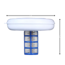 Ionizador solar para piscina Hinbest, acessório para piscinas e spas, mostrado em imagem com design compacto e painel solar.