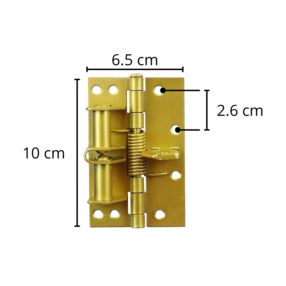 Charnière de porte polyvalente Hinge Outlet en acier inoxydable avec fermeture douce, ajustable pour porte intérieure ou extérieure.
