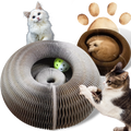 Brinquedo de arranhar para gatos Hirigin, com superfície de sisal para arranhar e estimular o gato.