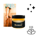 Cera de abelha aromática para polisseuses e lustreuses Homchum, usada no acabamento e secagem de madeira.